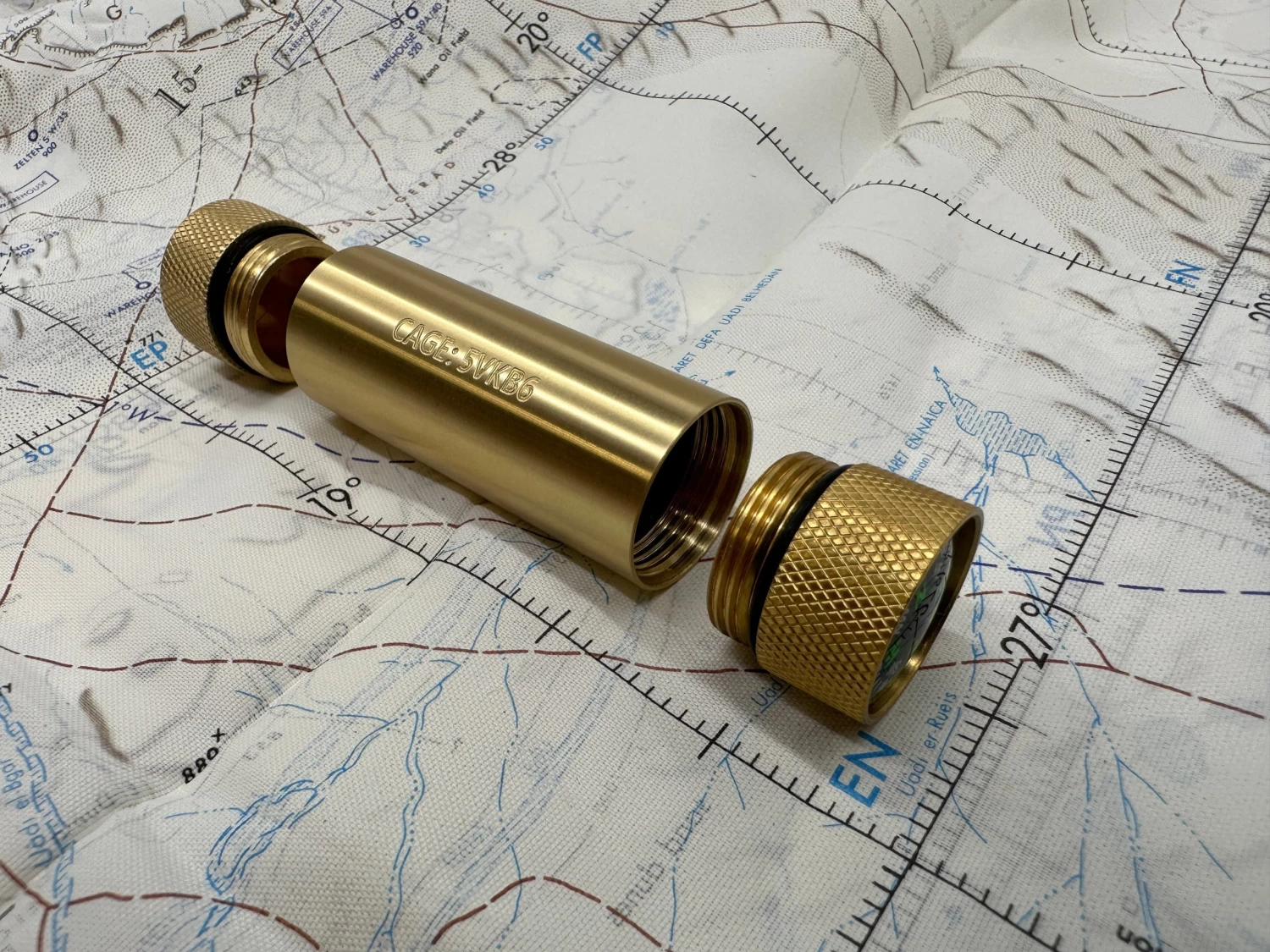 Brass Compass Capsule (Gen 2) 6 Brass Compass Capsule (Gen 2) - Image 6