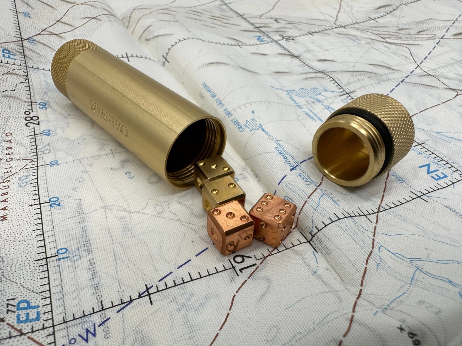 Brass Compass Capsule (Gen 2) 7 Brass Compass Capsule (Gen 2) - Image 7