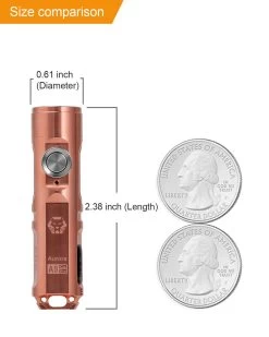 Aurora A9 Pro Copper (G4) Flashlight -Outdoor Equip Store 51117