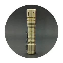 LANapple Brass Flashlight
