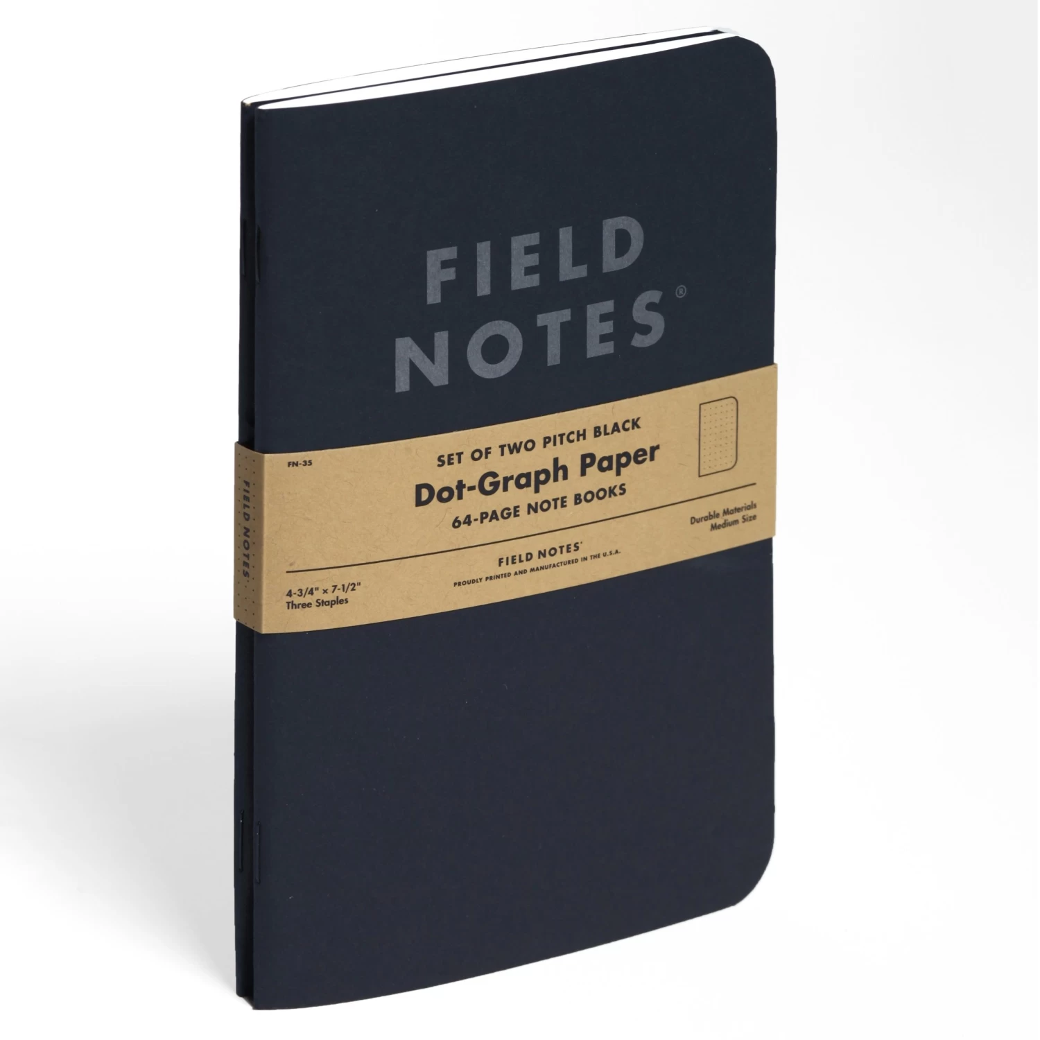 Pitch Black Large 2-Pack Note Book 2 Pitch Black Large 2-Pack Note Book - Image 2