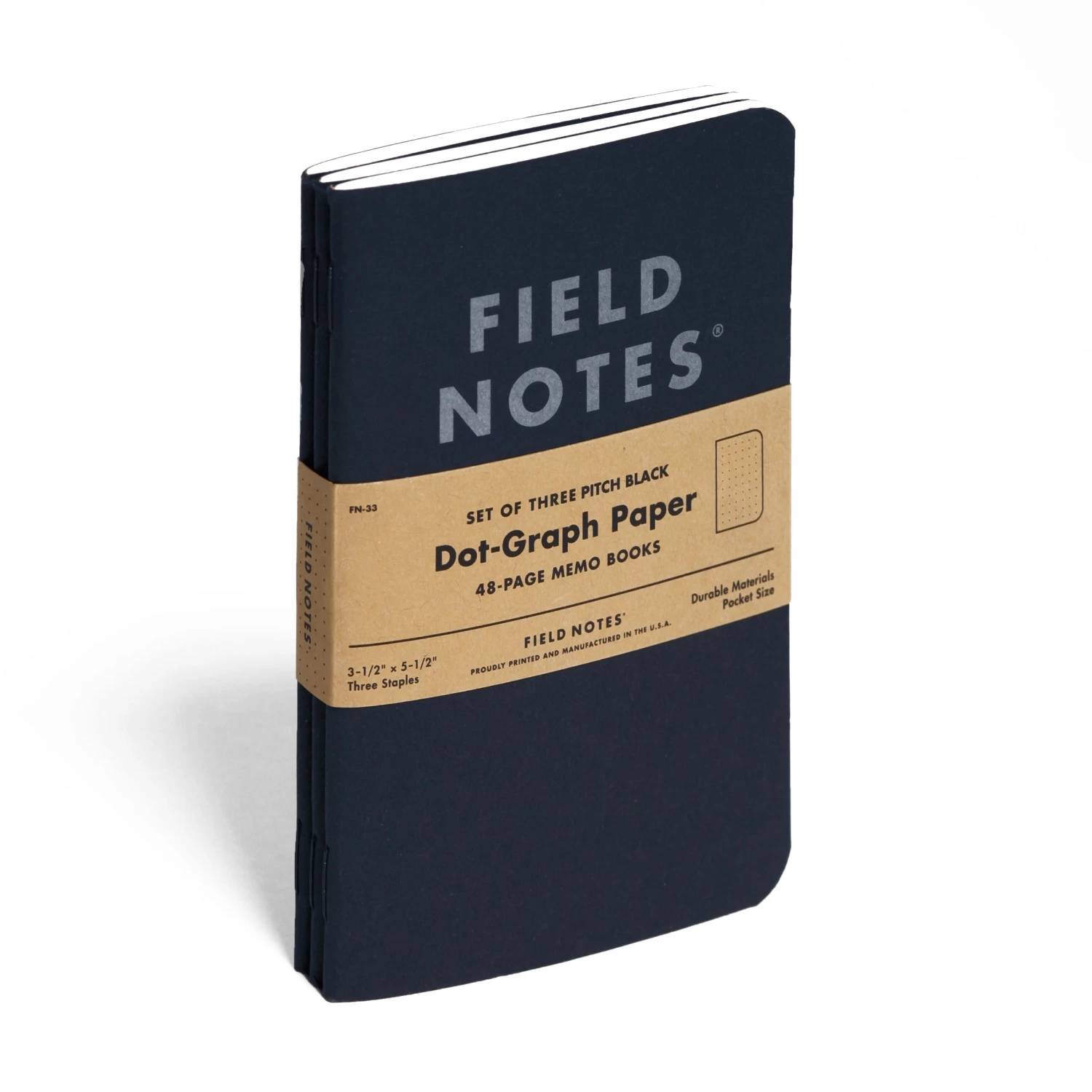 Pitch Black 3-Pack Memo Book 2 Pitch Black 3-Pack Memo Book - Image 2