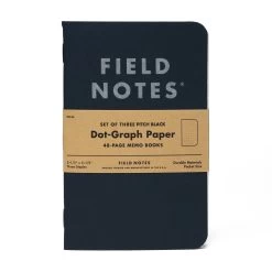 Pitch Black 3-Pack Memo Book