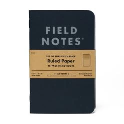 Pitch Black 3-Pack Memo Book 12 Pitch Black 3-Pack Memo Book -Outdoor Equip Store 6015