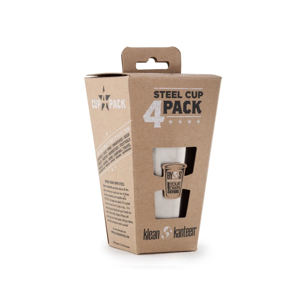 Klean Kanteen Steel Cup 296 Ml 4-Pack 3 Klean Kanteen Steel Cup 296 Ml 4-Pack - Image 3