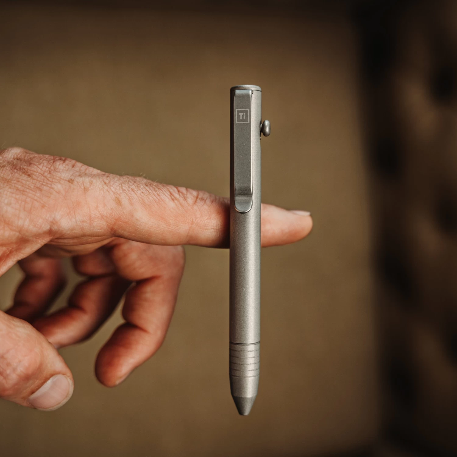 Base Line Bolt Action Titanium Pen 2 Base Line Bolt Action Titanium Pen - Image 2