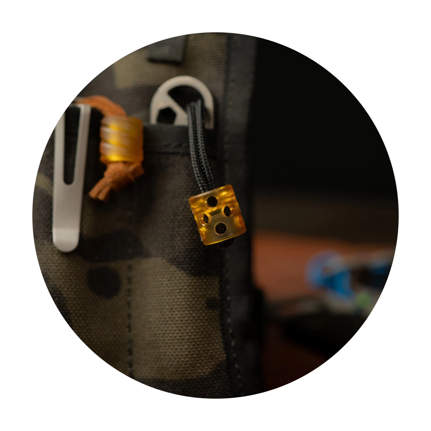 Swiss Cheese Mini Ultem® Bead 1 Swiss Cheese Mini Ultem® Bead