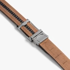 Full Grain Belt -Outdoor Equip Store ED RatchetEngaged FullGrain Brown Silver 800x800 F7