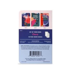 Flora 3-Pack Memo Book 17 Flora 3-Pack Memo Book -Outdoor Equip Store FNC62 flora back