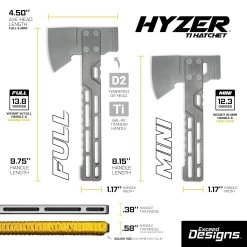 Hyzer Hatchet Mini 38 Hyzer Hatchet Mini -Outdoor Equip Store HYZER HATCHER EXCEED DESIGNS SPECIFICATIONS min 2f224a88 87f6 47f0 ac52 1ffba3ff4dc1