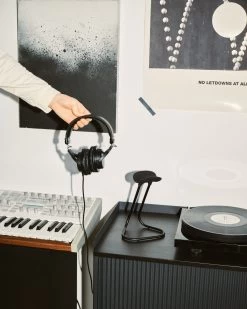 Headphone Stand -Outdoor Equip Store Headphone stand lifestyle 4x5 1