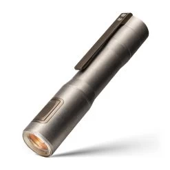 Rampant™ R8 EDC Titanium Flashlight 36 Rampant™ R8 EDC Titanium Flashlight -Outdoor Equip Store Hero edc bronze buttons works stonewashed titanium 18650 exceed designs Rampant R8 min