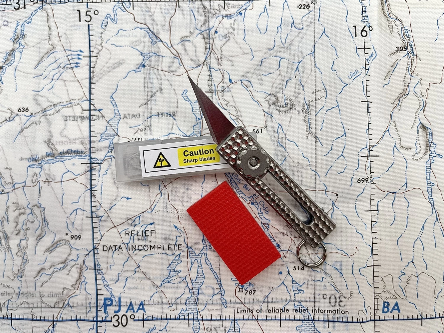 Slide Lock Titanium Craft Knife (Rev 2) 14 Slide Lock Titanium Craft Knife (Rev 2) - Image 14