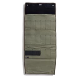 Burrito Grande Knife Storage Roll 21 Burrito Grande Knife Storage Roll -Outdoor Equip Store KNAFS 00221 BurritoGrande GuacamoleEdition open