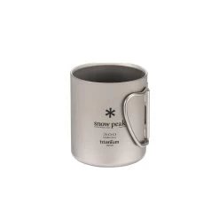 Snow Peak Titanium Double Wall Mug 300 Ml -Outdoor Equip Store MG 152 20221031 SP M4 08104 path 27d377ca a1b1 41c7 9582 c5d9b0539b25
