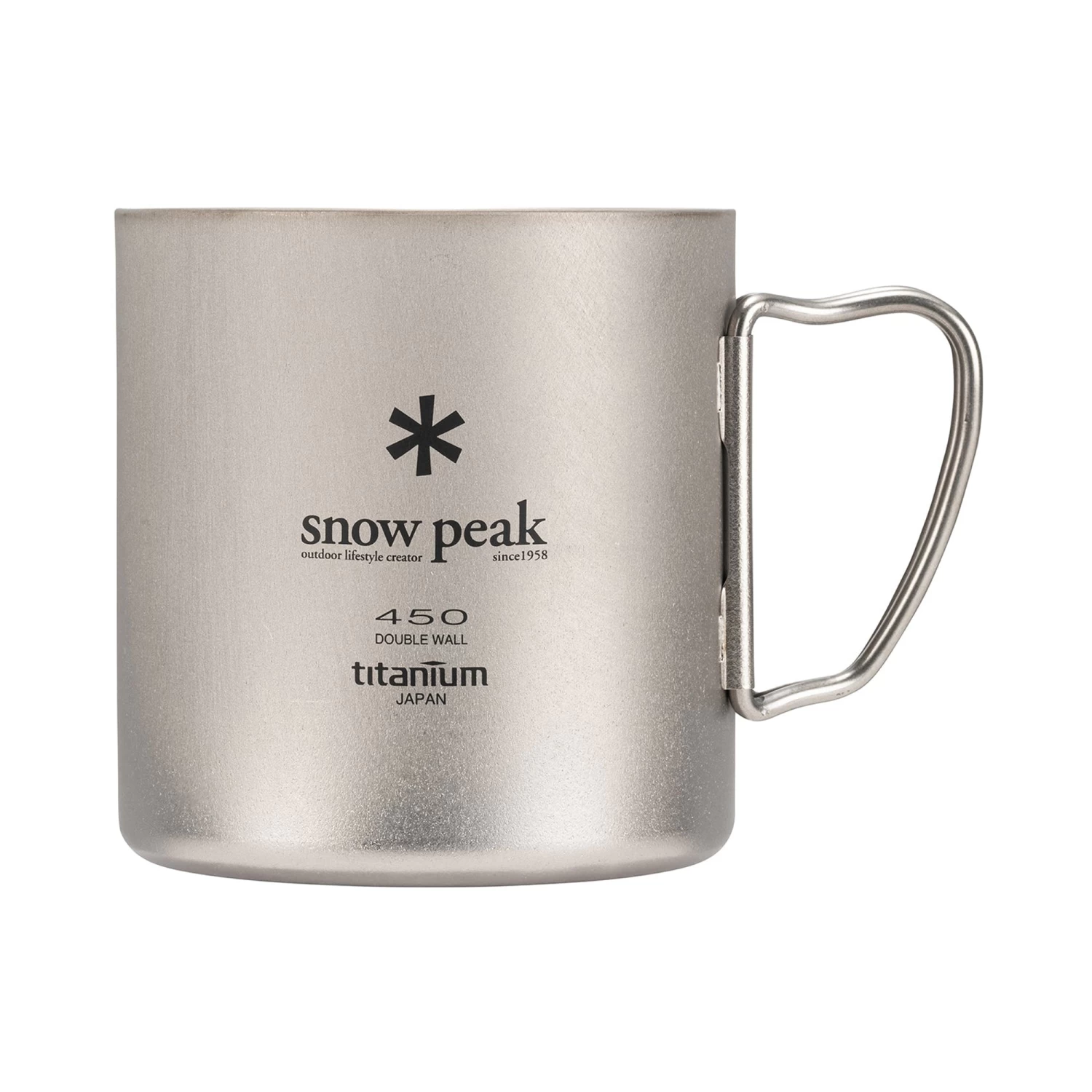 Snow Peak Titanium Double Wall Mug 450 Ml 1 Snow Peak Titanium Double Wall Mug 450 Ml