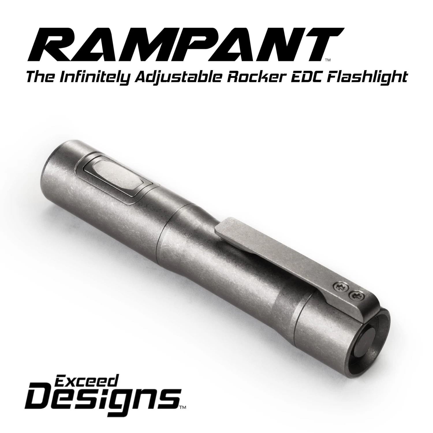 Rampant™ R4 EDC Titanium Flashlight 4 Rampant™ R4 EDC Titanium Flashlight - Image 4