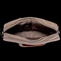 Shoulder Bag Waxed Canvas 33 Shoulder Bag Waxed Canvas -Outdoor Equip Store Shoulder Bag Waxed Canvas Dark Oak 1