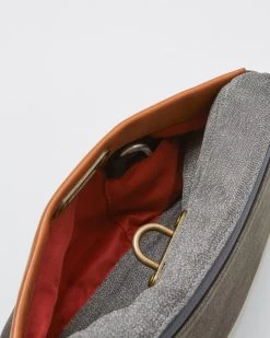 Sling Bag 30 Sling Bag -Outdoor Equip Store Sling Bag Anti Theft RFID Grey Brass Locking 1