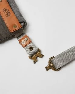 Sling Bag 24 Sling Bag -Outdoor Equip Store Sling Bag Anti Theft RFID Grey Quick Release Buckle 1