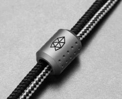 Alder Bead + Lanyard 20 Alder Bead + Lanyard -Outdoor Equip Store TJB 24S2 Alder Titanium PDP 03