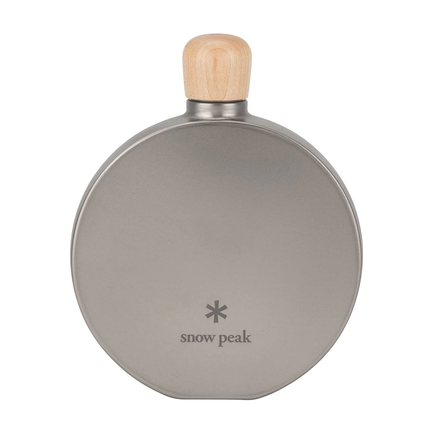 Snow Peak Titanium Round Flask 1 Snow Peak Titanium Round Flask