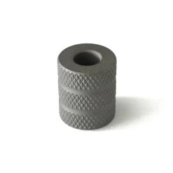 Titanium Knurled Bead