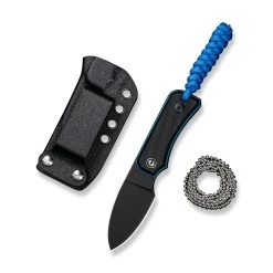 Baby Banter Fixed Blade Knife 35 Baby Banter Fixed Blade Knife -Outdoor Equip Store civivi baby banter fixed blade knife black blue g10 handle 239 black stonewashed nitro v blade c23045 1 with 1pc blue lanyard plain bead chain black kydex sheat 898465