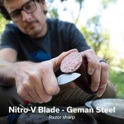 Baby Banter Fixed Blade Knife 30 Baby Banter Fixed Blade Knife -Outdoor Equip Store civivi baby banter fixed blade knife green canvas micarta handle 239 stonewashed nitro v blade c23045 2 with 1pc red lanyard plain bead chain black kydex sheath 323013