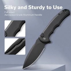 Praxis Button Lock Knife 25 Praxis Button Lock Knife -Outdoor Equip Store civivi button lock praxis flipper knife black aluminum handle 375 black stonewashed nitro v blade c18026e 1 562542