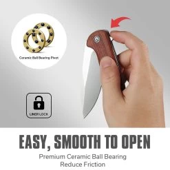 Primitrox Knife 22 Primitrox Knife -Outdoor Equip Store civivi primitrox flipper knife guibourtia wood handle 348 satin finished nitro v blade c23005a 3 113702