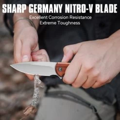 Primitrox Knife 26 Primitrox Knife -Outdoor Equip Store civivi primitrox flipper knife guibourtia wood handle 348 satin finished nitro v blade c23005a 3 333568