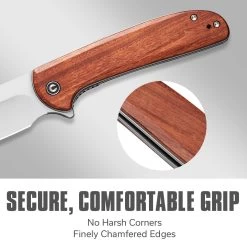 Primitrox Knife 29 Primitrox Knife -Outdoor Equip Store civivi primitrox flipper knife guibourtia wood handle 348 satin finished nitro v blade c23005a 3 499301