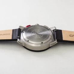 CR-01 Chrono Watch -Outdoor Equip Store cr 01 chrono watch with italian leather strap jet black dangoproducts 32520008138836