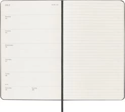 Moleskine Weekly Notebook Large 2025 Calendar 9 Moleskine Weekly Notebook Large 2025 Calendar -Outdoor Equip Store gtin 8056999270278 03