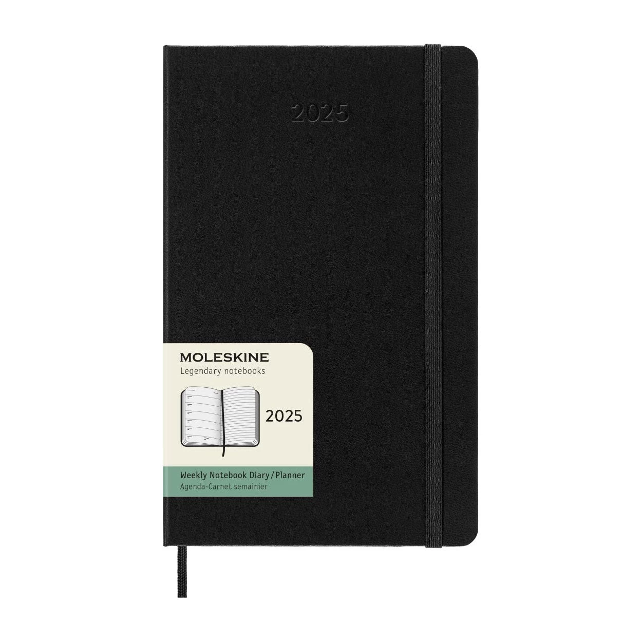 Moleskine Weekly Notebook Large 2025 Calendar 1 Moleskine Weekly Notebook Large 2025 Calendar