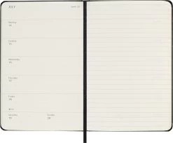 Moleskine Weekly Notebook Pocket 2025 Calendar 9 Moleskine Weekly Notebook Pocket 2025 Calendar -Outdoor Equip Store gtin 8056999270346 03