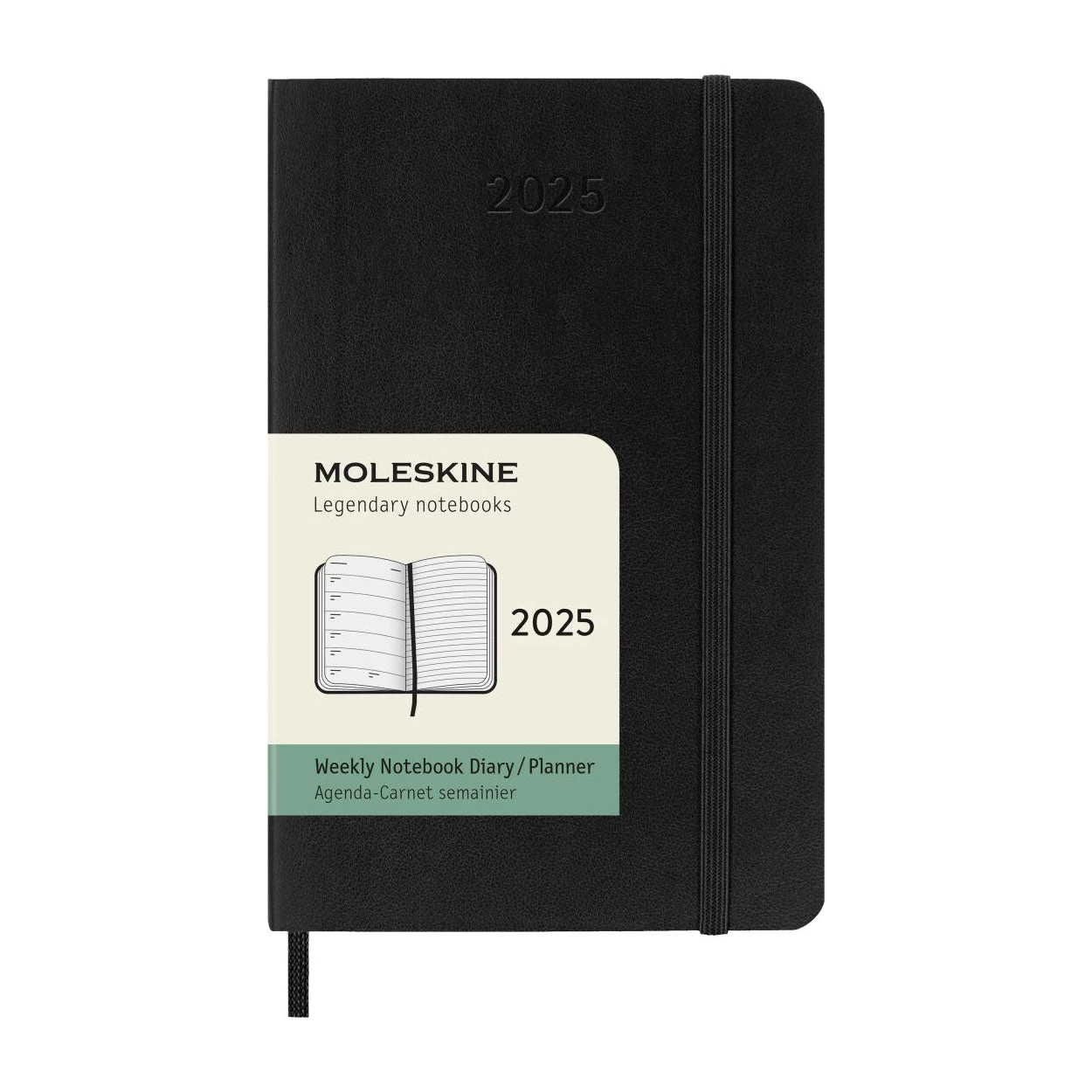 Moleskine Weekly Notebook Pocket 2025 Calendar 4 Moleskine Weekly Notebook Pocket 2025 Calendar - Image 4