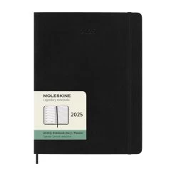 Moleskine Weekly Notebook XL 2025 Calendar