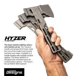 Hyzer Hatchet Full 29 Hyzer Hatchet Full -Outdoor Equip Store hyzer titanium hatchet in the hand min 906d90e7 8152 4413 b1e0 b6120d706ba2