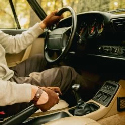 Triton Suede Driving Gloves 25 Triton Suede Driving Gloves -Outdoor Equip Store lifestyle blackcoffee 3 scaled 1