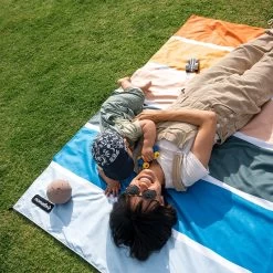 Nomadix Festival Blanket -Outdoor Equip Store nomadix ft strp 105 park family mom baby picnic festival blanket 4