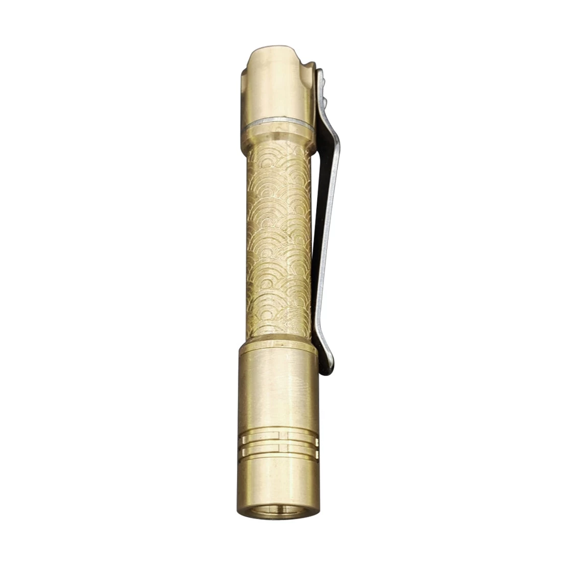Pineapple Mini MKII Brass Flashlight 6 Pineapple Mini MKII Brass Flashlight - Image 6