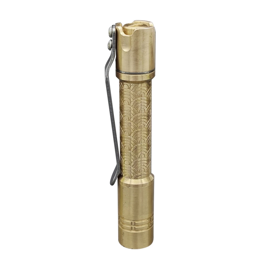 Pineapple Mini MKII Brass Flashlight 4 Pineapple Mini MKII Brass Flashlight - Image 4