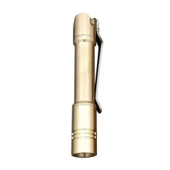 Pineapple Mini MKII Brass Flashlight 17 Pineapple Mini MKII Brass Flashlight -Outdoor Equip Store smooth brass