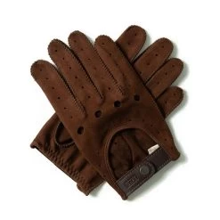 Triton Suede Driving Gloves 22 Triton Suede Driving Gloves -Outdoor Equip Store suede gloves blackcoffee front 1