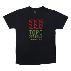 Topo Designs Original Logo Tee - Navy